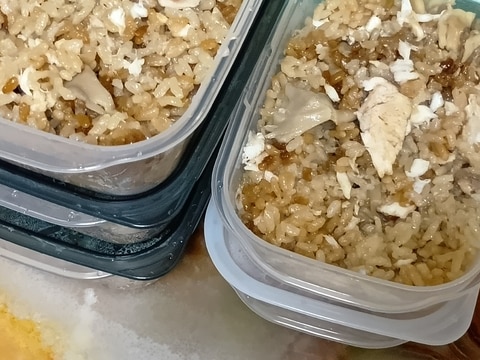 鯛のアラ de 炊き込みご飯୨୧(♡˙˙♡)